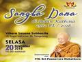 Sangha Dana Kathina 2018
